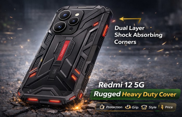 redmi 12 5g rugged heavy duty cover