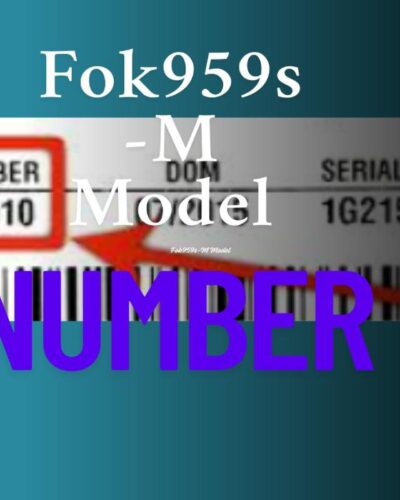 How To Find Fok959s-M Model