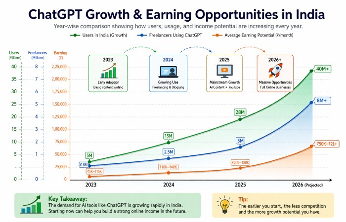 best ways to earn from chatgpt in india