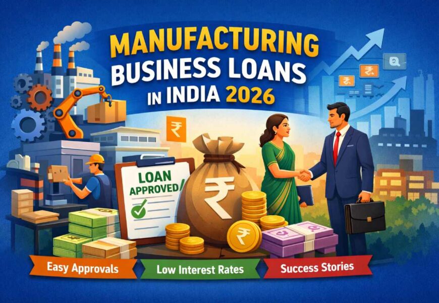 business loan for manufacturing in India