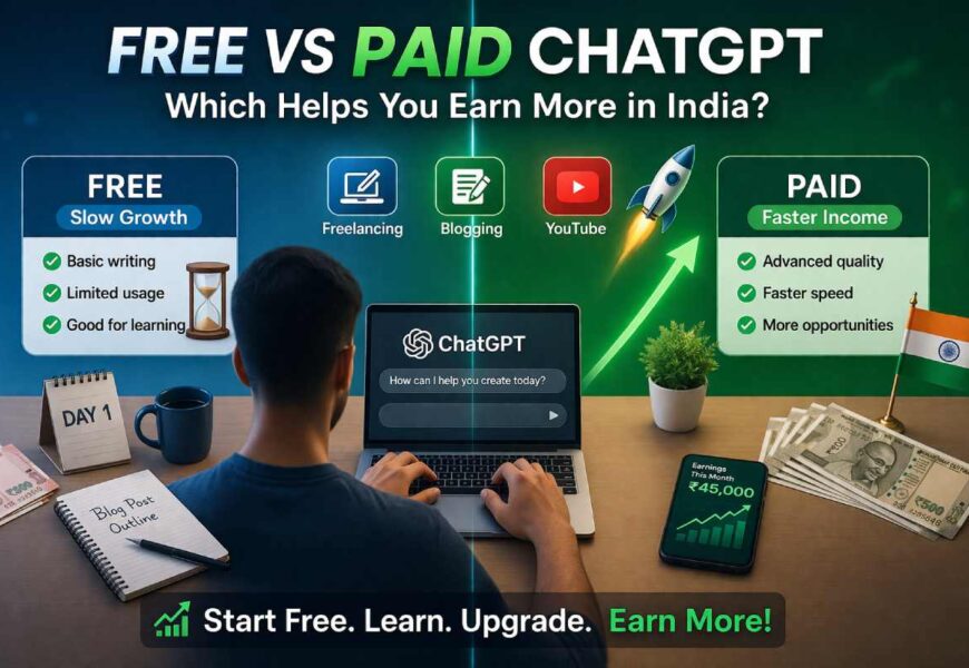 free vs paid chatgpt which is better for earning