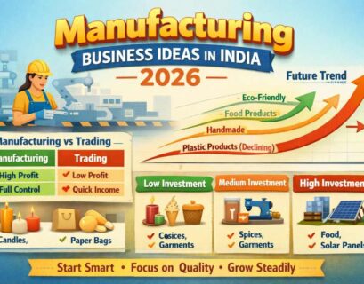 manufacturing business ideas in India 2026