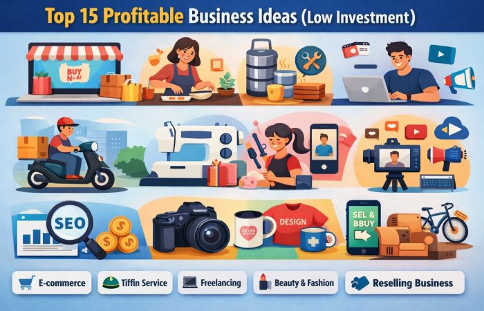 top 15 profitable business ideas low investment