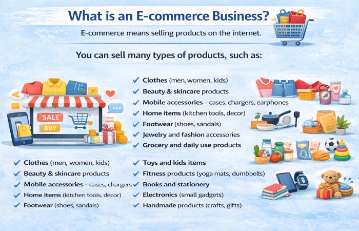 what is an e-commerce business